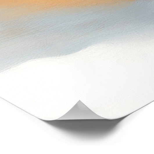 Vrolijke hond in de Wind Art Print (Hoek)