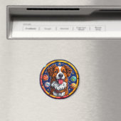 Vrolijke hond magneet (Insitu (Vaatwasser))