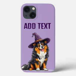 Vrolijke Hond met Heksenhoed Case-Mate iPhone Case