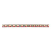 Vrolijke Honden Vakanties Satijnen Lint (Voorkant)