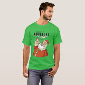 Vrolijke Hoogheid Santa T-shirt (Voorkant volledig)