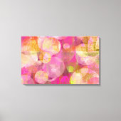 vrolijke huizen canvas afdruk (Voorkant)