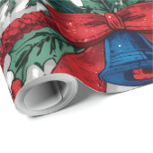 Vrolijke Jamboree Maximalist Holiday Cadeaupapier (Rol Hoek)