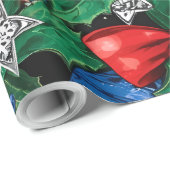 Vrolijke Jamboree Maximalist Holiday Cadeaupapier (Rol Hoek)