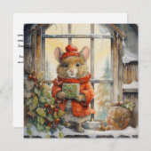 Vrolijke Jingles: Prettige Feestdagen Feestdagenkaart (Voorkant / Achterkant)