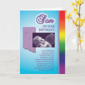 Vrolijke Kaarten - Bday Zoon 01 (Gele Bloem)