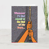 Vrolijke Kaarten - Eind van Kabel (Voorkant)