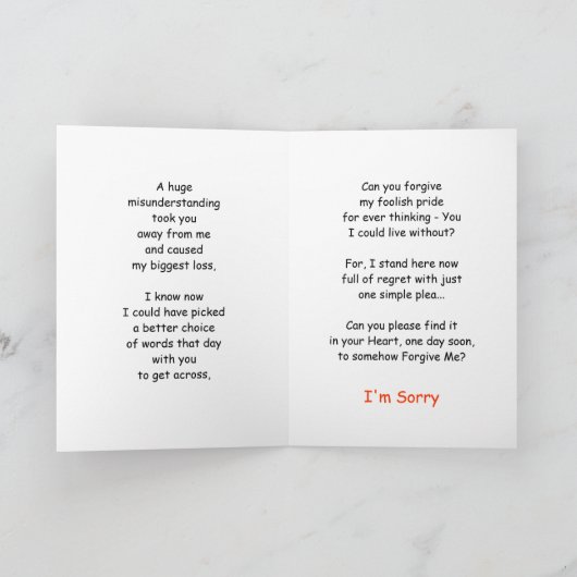 Vrolijke Kaarten - vergeef me (Binnen)