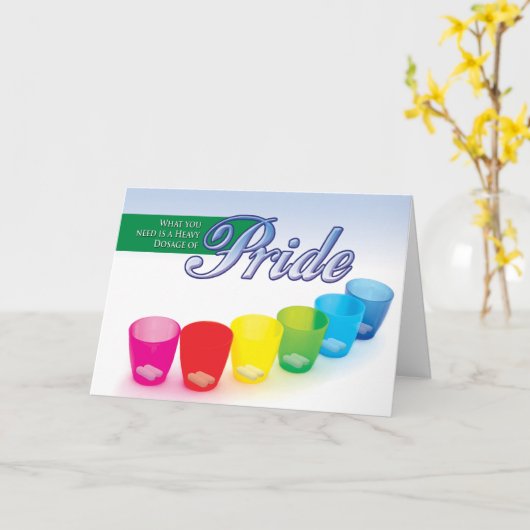 Vrolijke Kaarten - Zware Dosering (Gele Bloem)