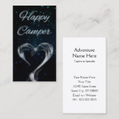 vrolijke kamper rook visitekaartje (Voorkant / Achterkant)