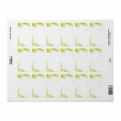 Vrolijke Kantoorartikelen Etiket (Full Sheet)