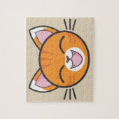vrolijke kattenpuzzel legpuzzel (Verticaal)
