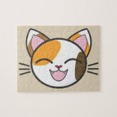vrolijke kattenpuzzel legpuzzel (Horizontaal)