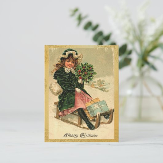  vrolijke kerst Briefkaarten (Staand voorkant)