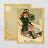  vrolijke kerst Briefkaarten (Voorkant / Achterkant)