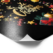 vrolijke kerst. foto afdruk (Hoek)