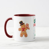 Vrolijke kerst Gingerbread Coffee Mok (Links)