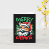 Vrolijke kerst grappige kerst eend liefhebber kaart (Gele Bloem)