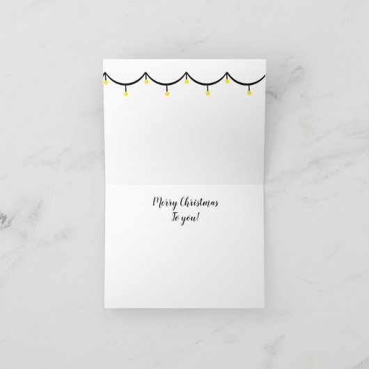 Vrolijke kerst Kaart voor Kiwi's (Binnen)