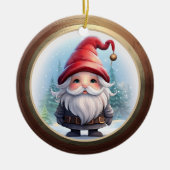 Vrolijke Kerst Karakter Decoratie tweezijdig🎄 (Voorkant)
