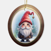Vrolijke Kerst Karakter Decoratie tweezijdig🎄 (Links)