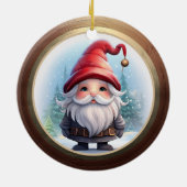 Vrolijke Kerst Karakter Decoratie tweezijdig🎄 (Achterkant)