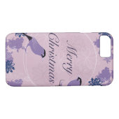 vrolijke kerst , kerst , vogel , bloemen , natuur Case-Mate iPhone case (Achterkant (Horizontaal))