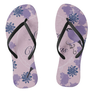 vrolijke kerst , kerst , vogel , bloemen , natuur  teenslippers