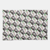 Vrolijke Kerst Keuken Handdoeken Opossum (Horizontaal)