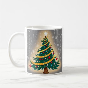 Vrolijke kerst klassieke Mok, 11 oz Koffiemok