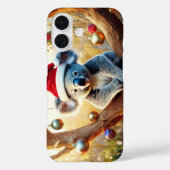 Vrolijke Kerst Koala zit in Gumtree Case-Mate iPhone Case (Achterkant)