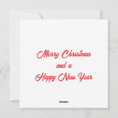 Vrolijke Kerst Koala zit in Gumtree Feestdagenkaart (Achterkant)