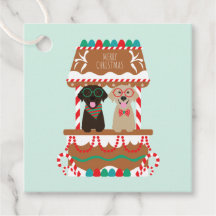 Vrolijke Kerst Labrador Retriever Honden