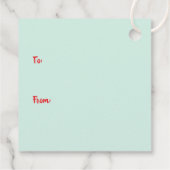 Vrolijke Kerst Labrador Retriever Honden Bedankjes Labels (Achterkant)