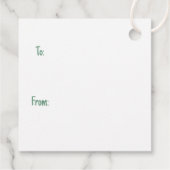 Vrolijke Kerst Labrador Retriever Honden Bedankjes Labels (Achterkant)