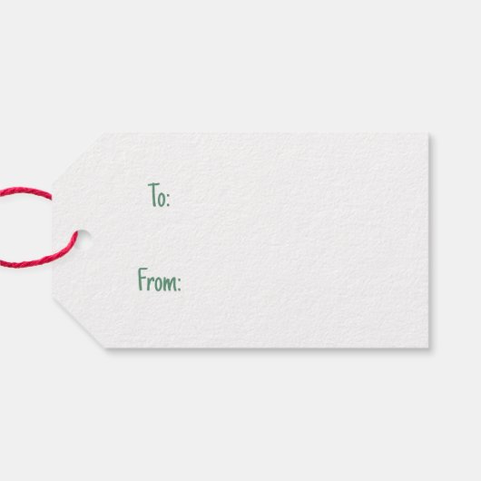 Vrolijke Kerst Labrador Retriever Honden Cadeaulabel (Achterkant Horizontaal)