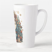 vrolijke kerst latte mok (Rechts)