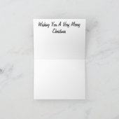 Vrolijke kerst Manitou Incline verlichte boom Kaart (Binnen)