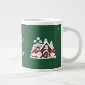 Vrolijke kerst mok, Sinterklaas Grote Koffiekop (Rechts)