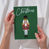 Vrolijke kerst notenkraker – Classic Holiday Kaart