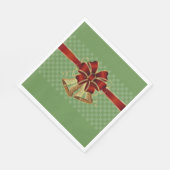 Vrolijke kerst Papier servet (Hoek)