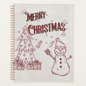 Vrolijke kerst planner (Voorkant)