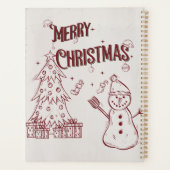 Vrolijke kerst planner (Achterkant)