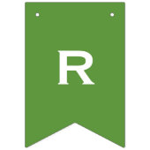 vrolijke kerst rode en groene banner (Derde vlag)