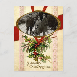 Vrolijke kerst Sjabloon Briefkaart