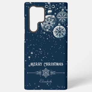 Vrolijke kerst sneeuwvlok Ornamenten Samsung Galaxy Hoesje