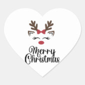 Vrolijke kerst stickers, renderen stickers (Voorkant)