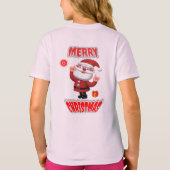 VROLIJKE KERST T-SHIRT (Achterkant)