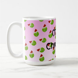 Vrolijke kerst tennisballen met Santa Hats Koffiemok