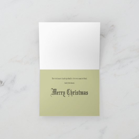 Vrolijke kerst Toll Booth met uitzicht van San Die Feestdagen Kaart (Binnen)